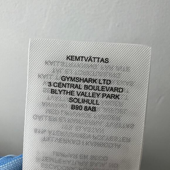 Gymshark Gs Power Blue Jacquard Shorts Stretch Waistband Loose Fit Size X-Small - Picture 4 of 7